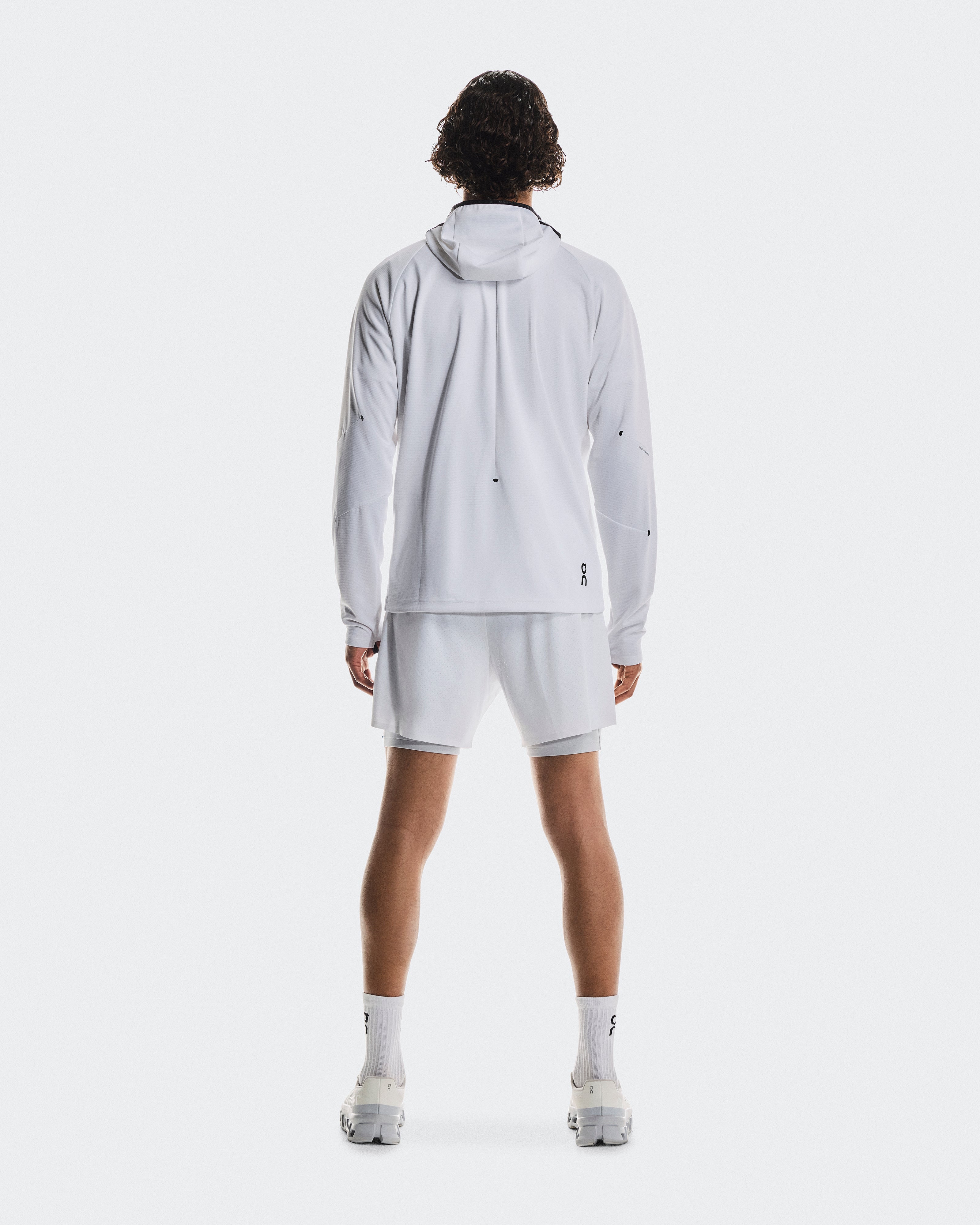 On Climate Zip Hoodie White