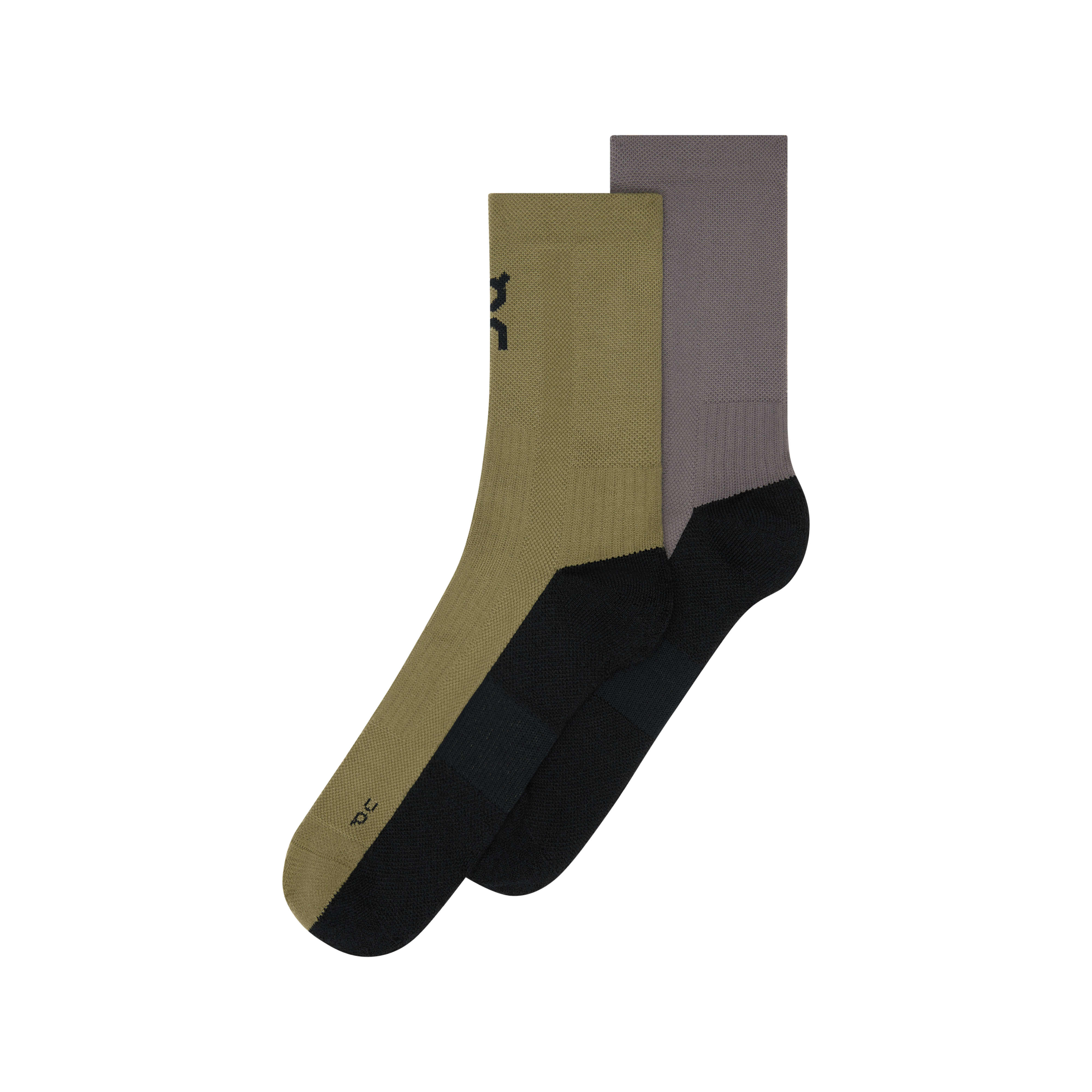 On Trail Sock High 2P Olive | Eclipse