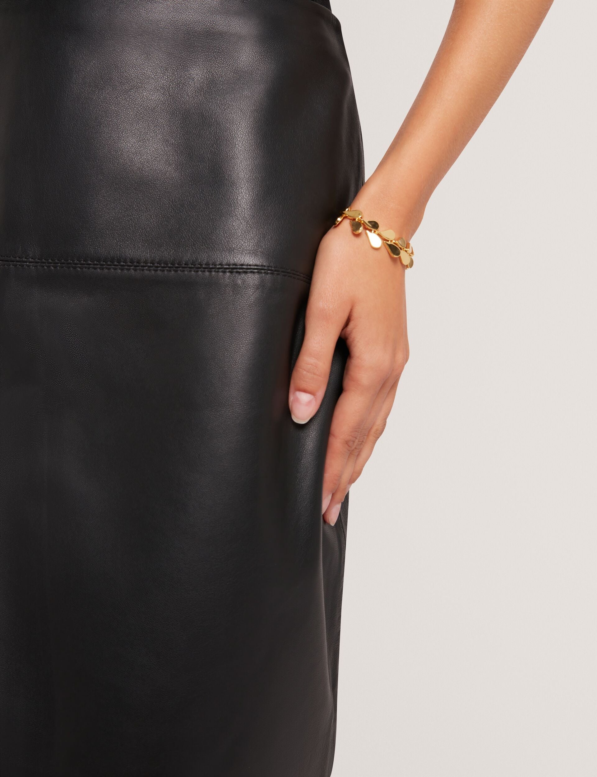 Ted Baker Valiat Aline Leather Mini Skirt Women's