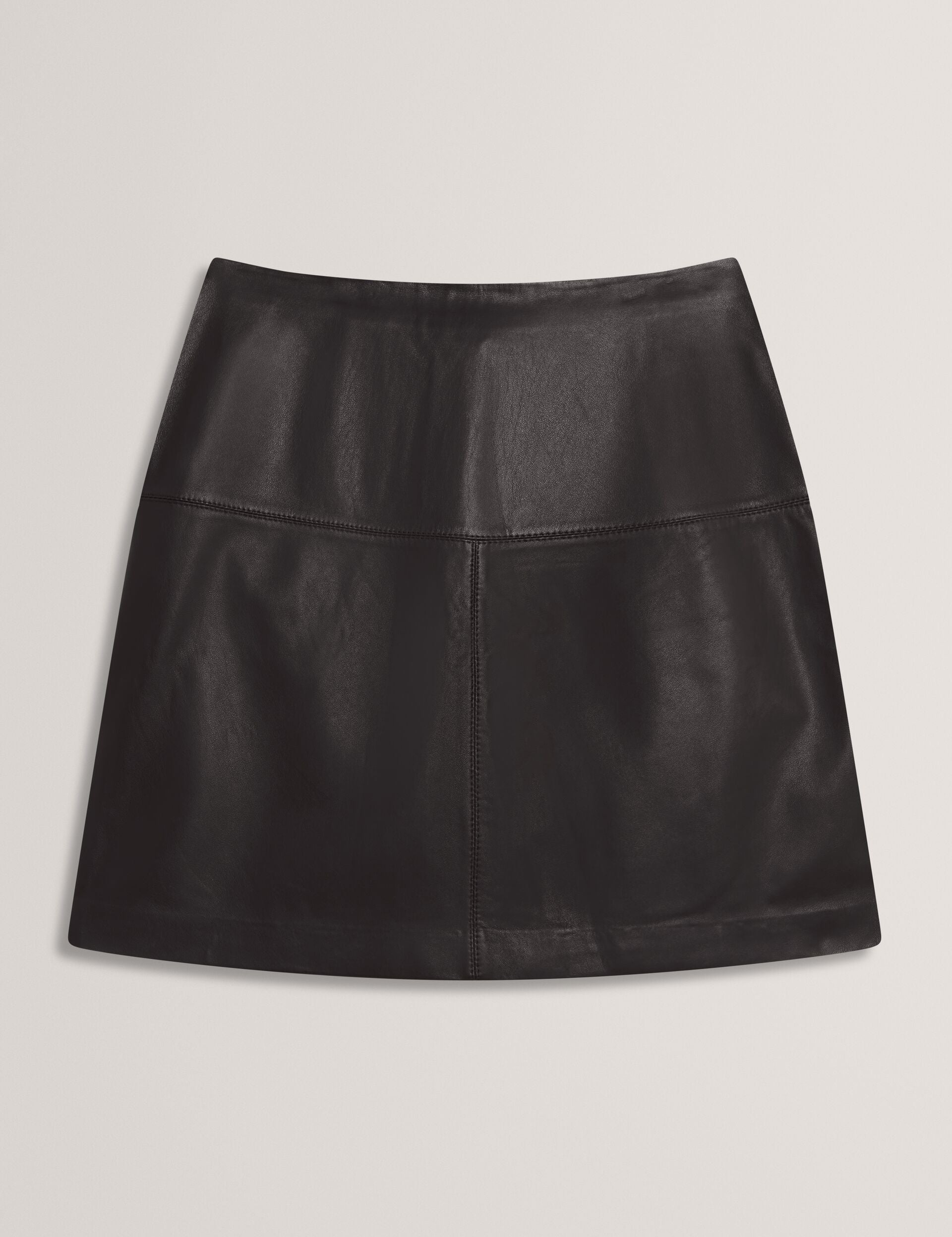 Ted Baker Valiat Aline Leather Mini Skirt Women's