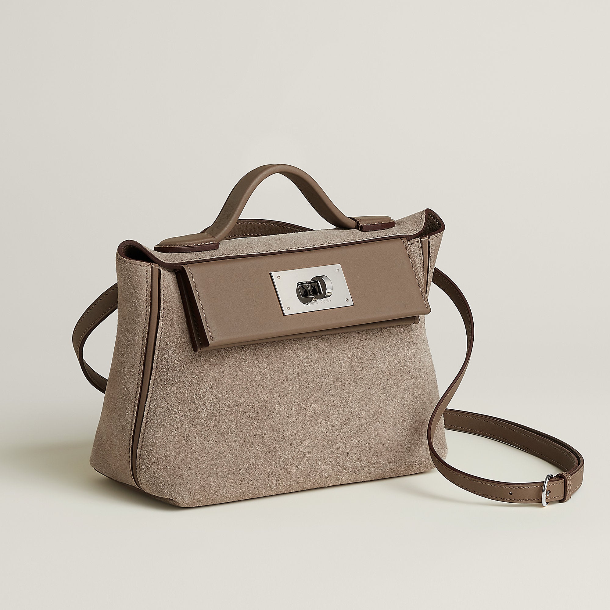 Hermes 24/24 21 Bag Gris Caillou