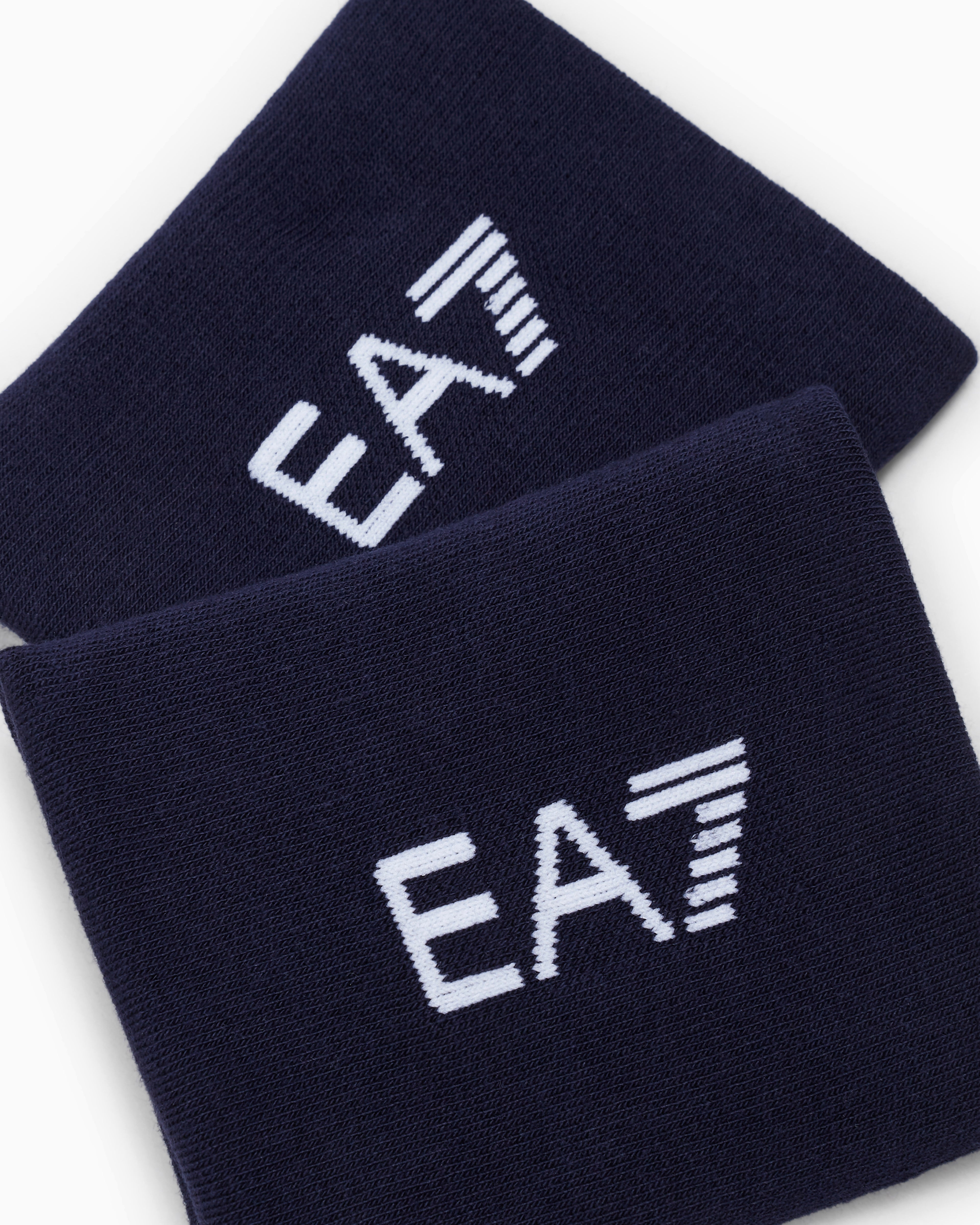 EA7 Tennis Pro stretch-cotton blend wristbands