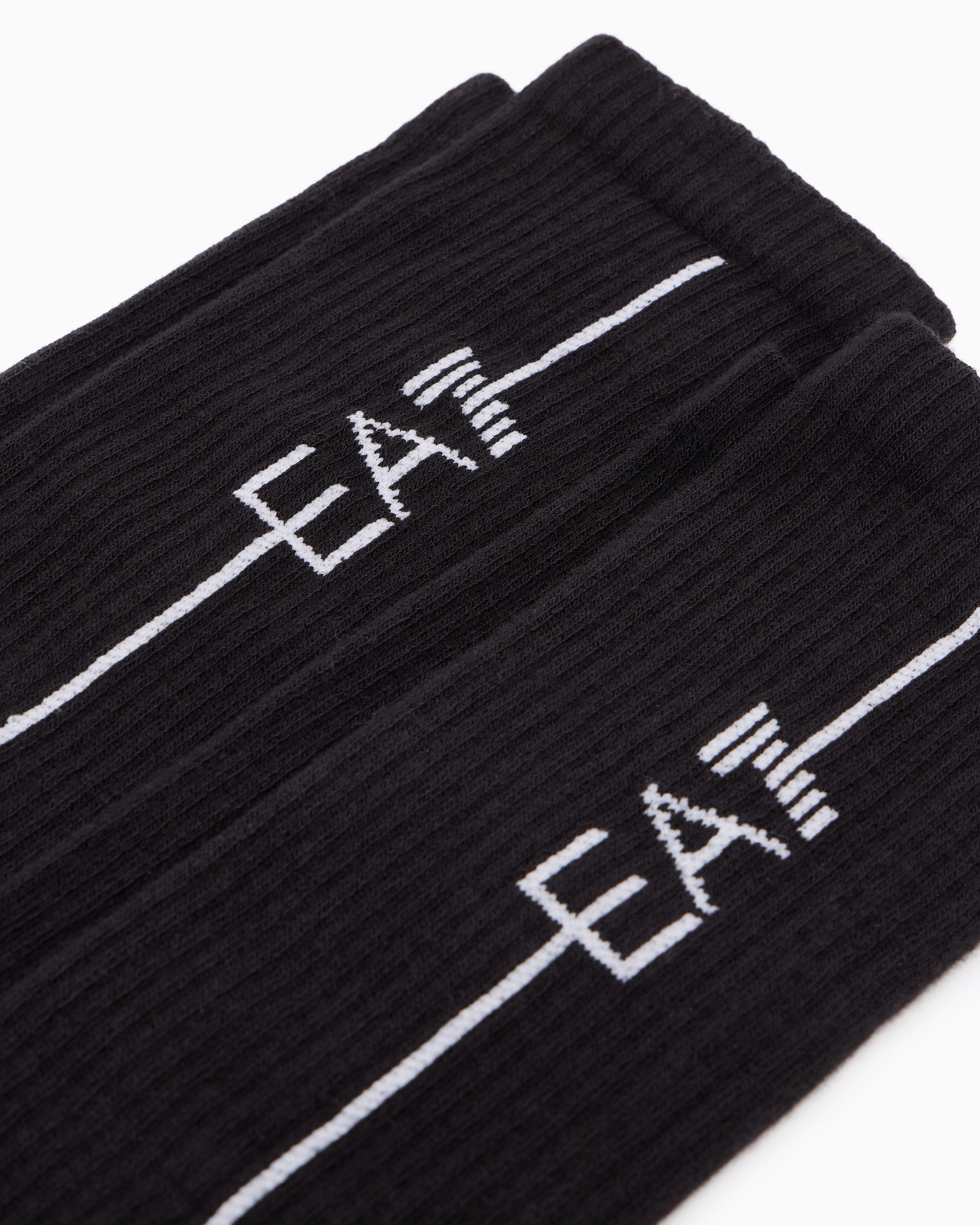 EA7 Training socks with jacquard logo Unisex Train Socks
