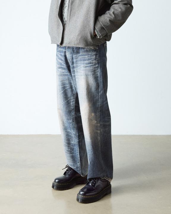 Dr Martens Leather Platform Casual Shoes - Black