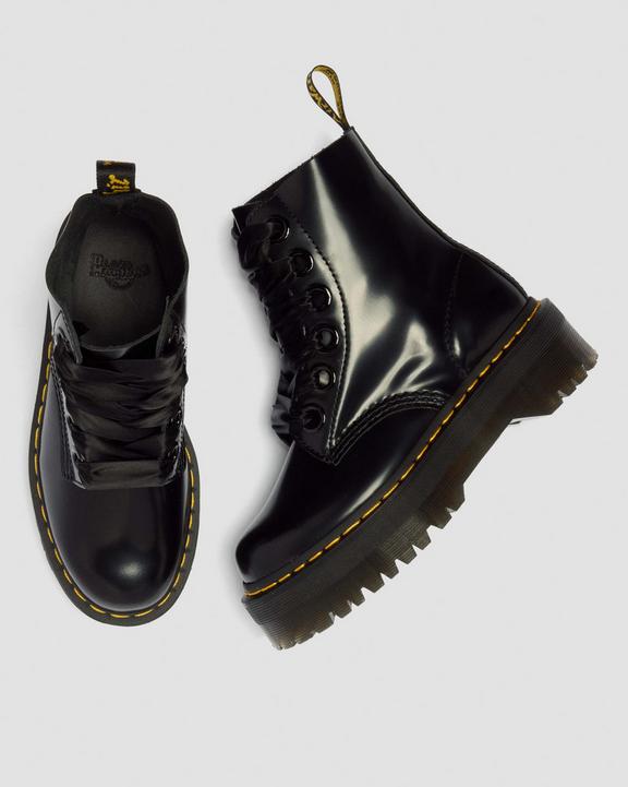 Dr Martens Molly - Black Buttero