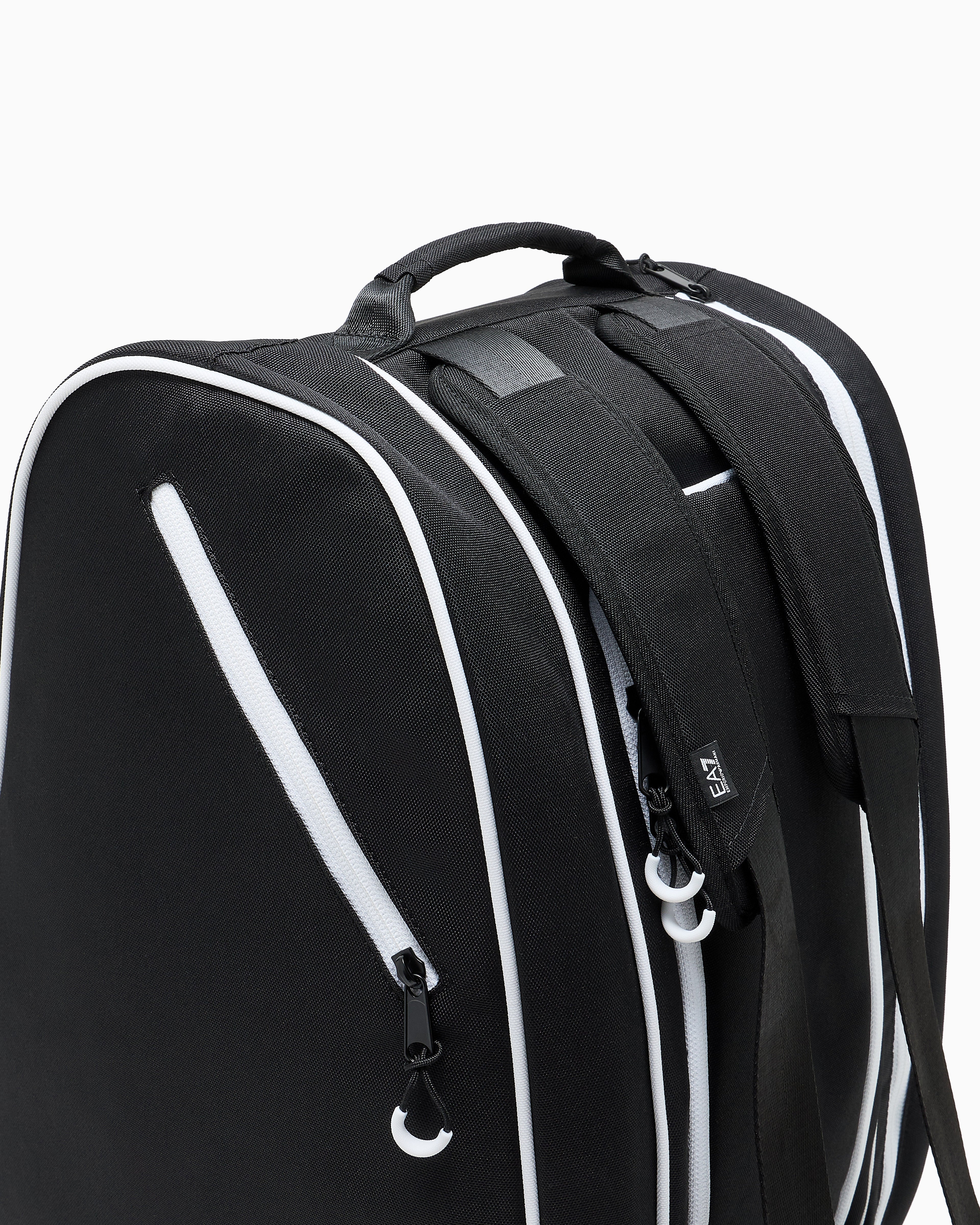 EA7 Water-resistant backpack with a shoe compartment Padel bag