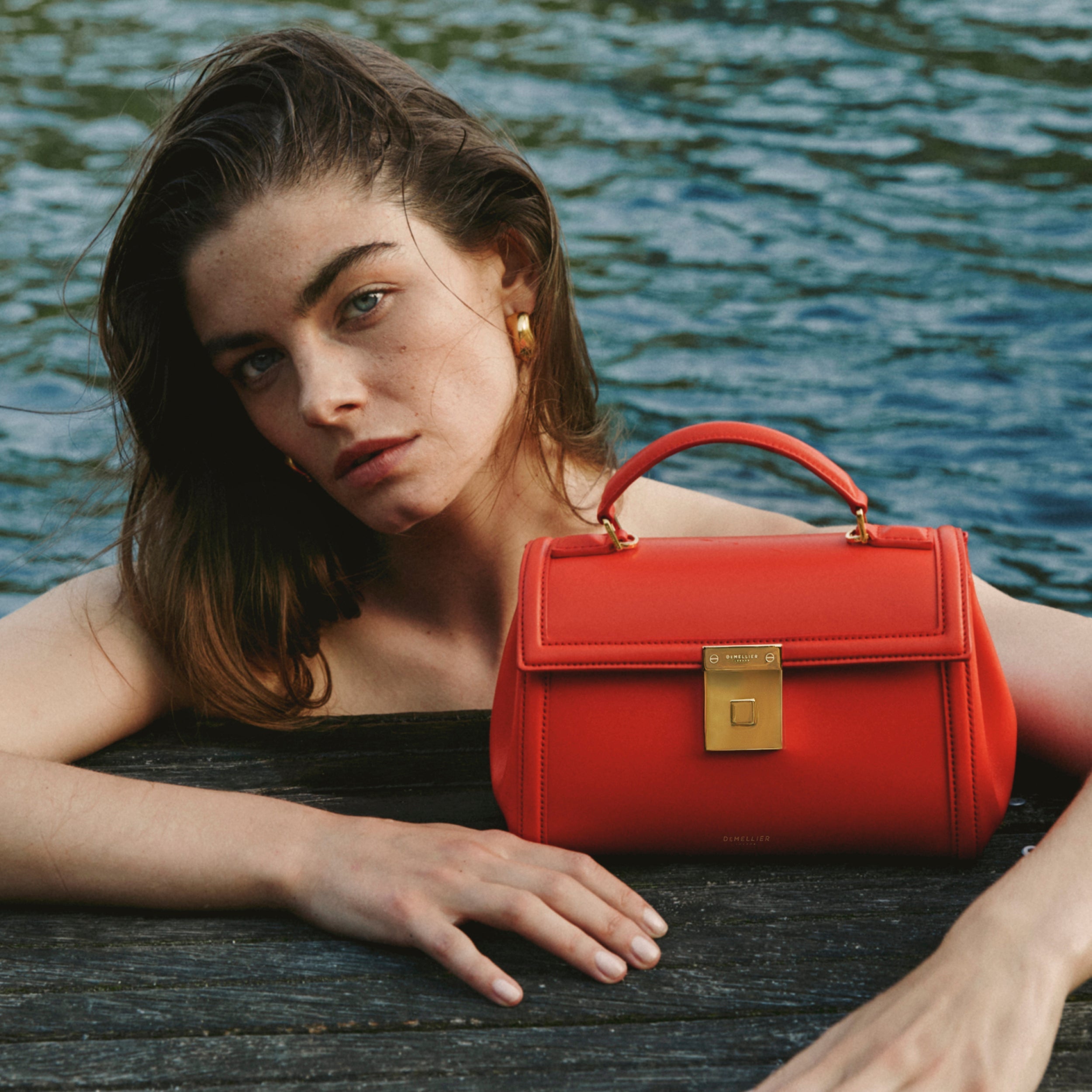 DeMellier The Paris poppy red smooth