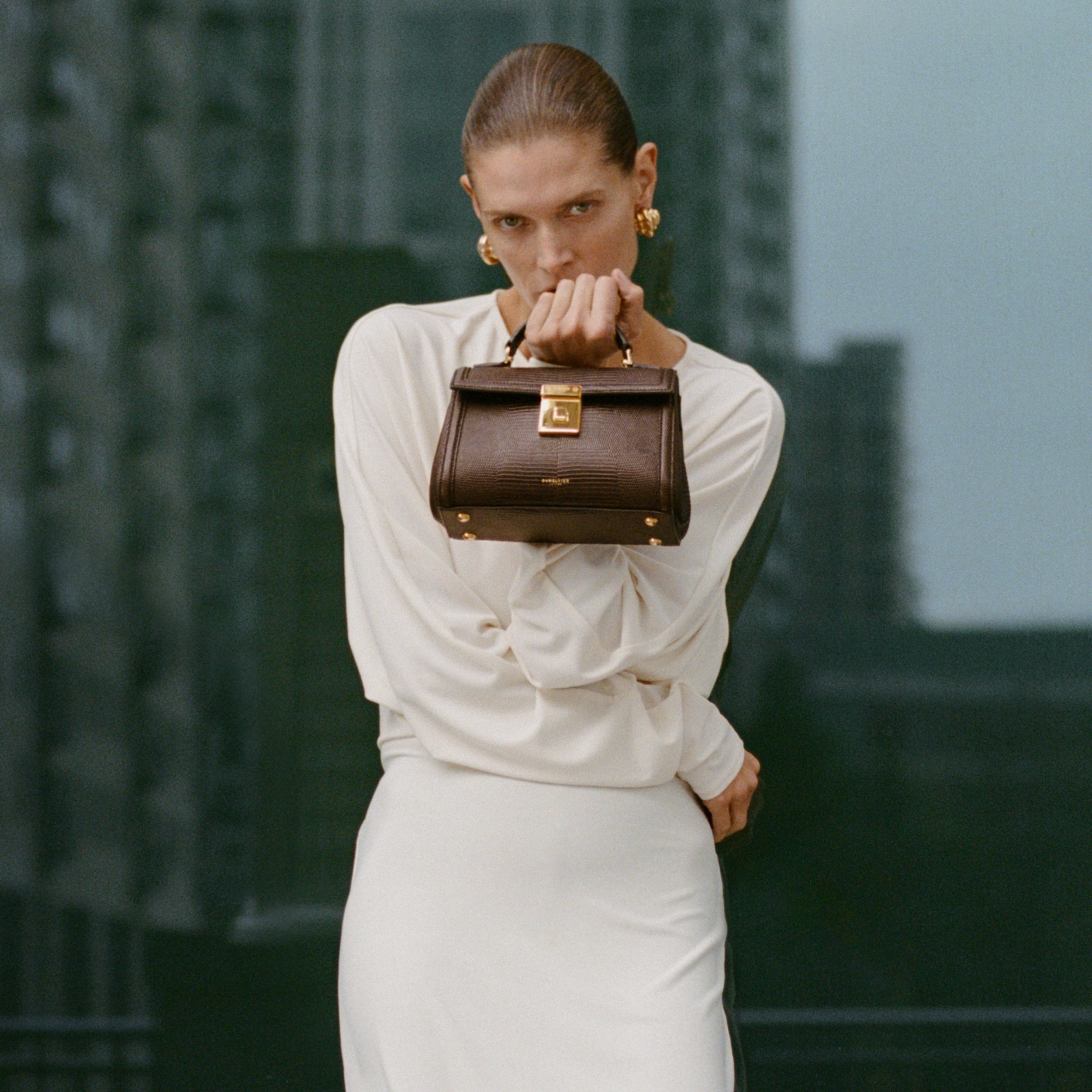 DeMellier The Paris espresso lizard effect