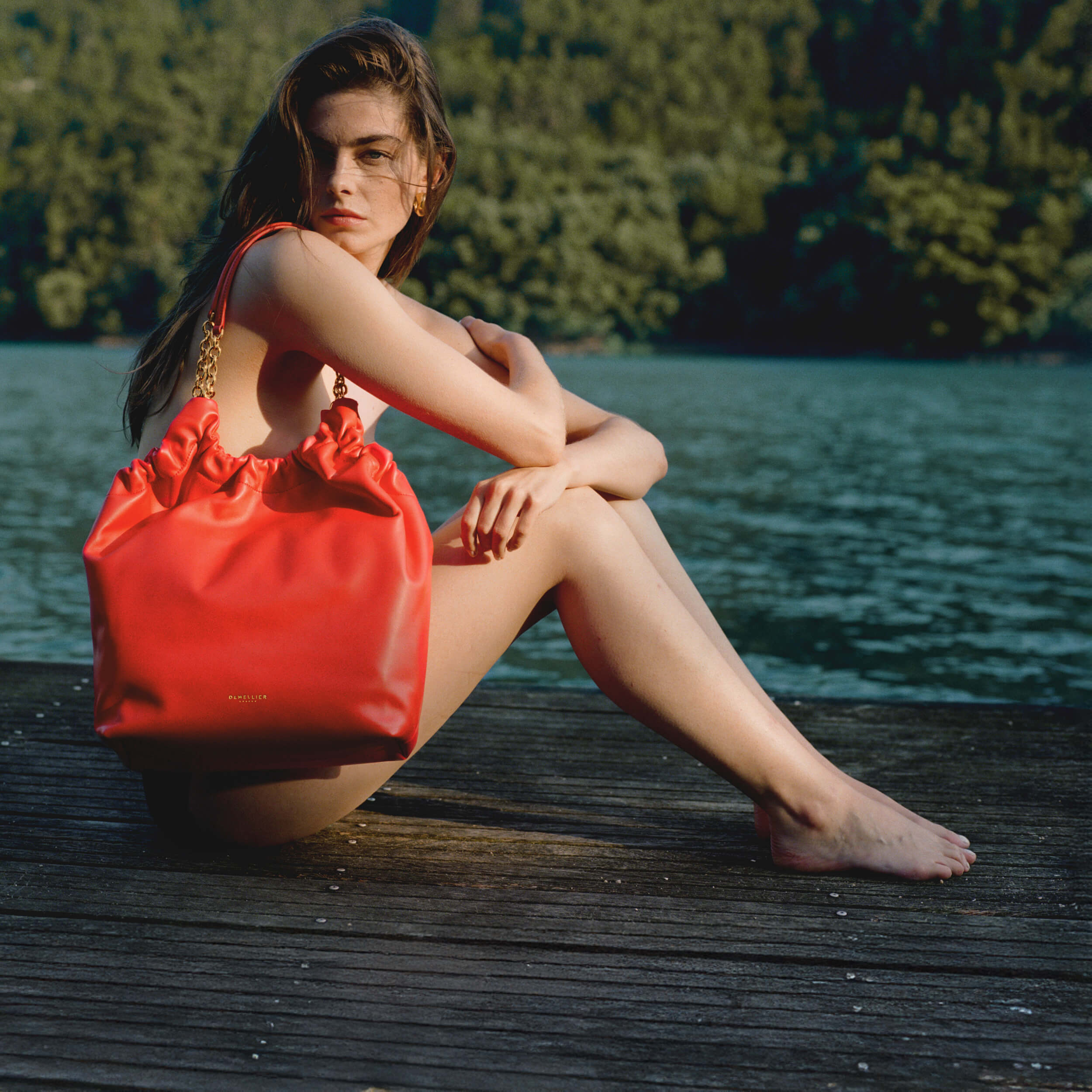 DeMellier The Miami poppy red smooth