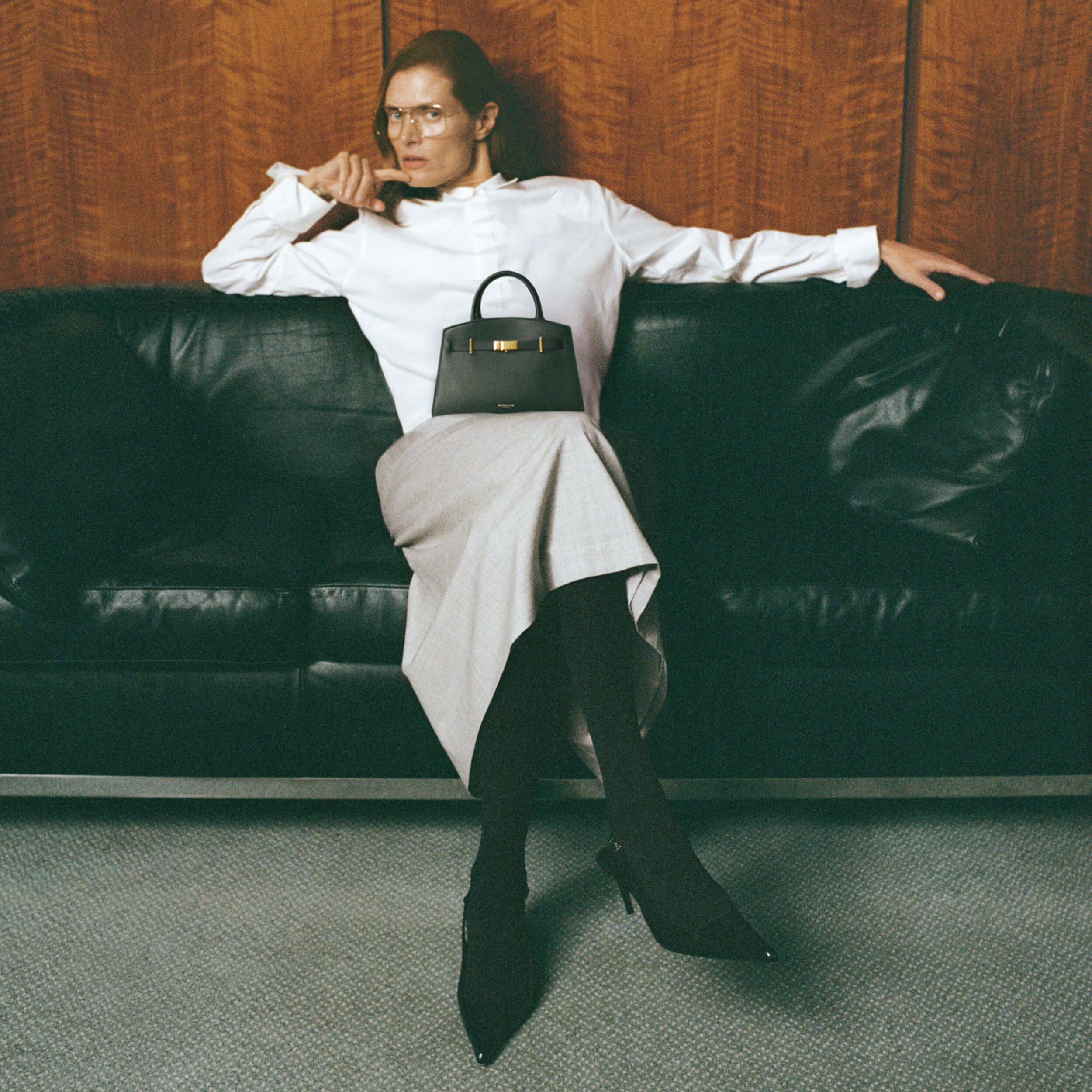 DeMellier The Small Hudson black small grain