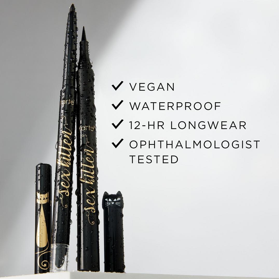 Tarte Sex Kitten Black Liquid Eyeliner, sole