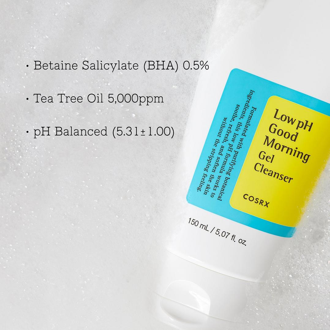 COSRX Low pH Good Morning Gel Cleanser