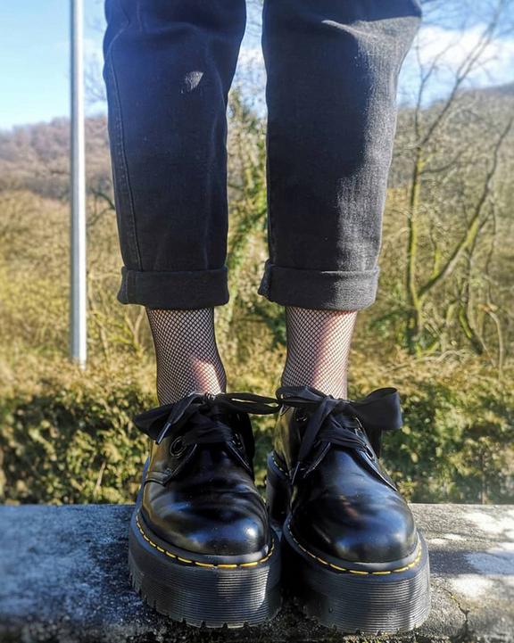 Dr Martens Holly - Black Buttero