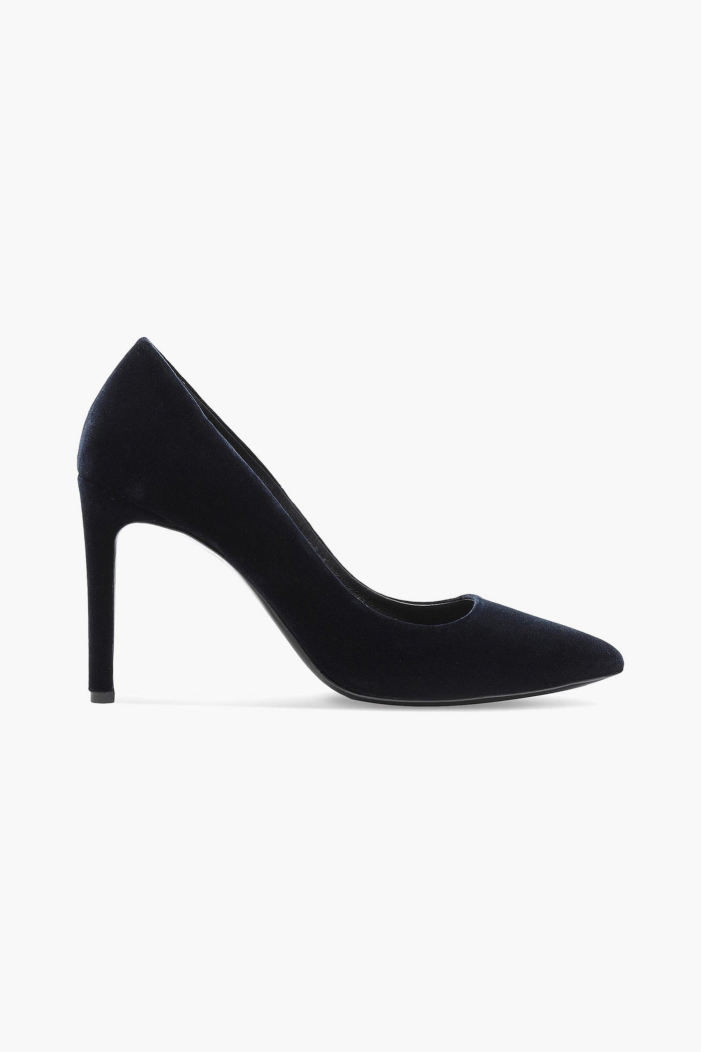 Maje Velvet Pumps Midnight Blue Women's