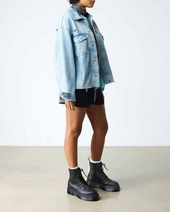 Dr Martens Vegan Jadon Ii Mono - Black