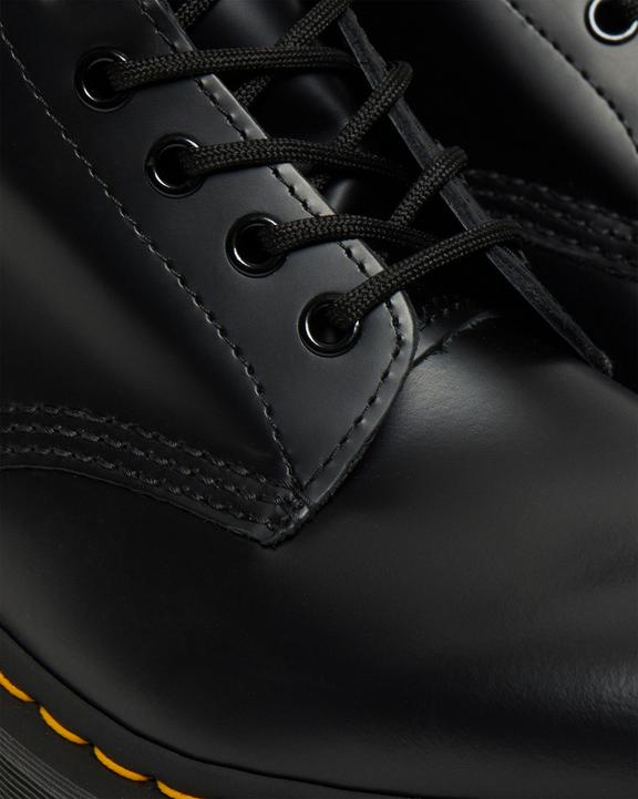 1460 Bex Smooth Leather Lace Up Boots - Black - Mens
