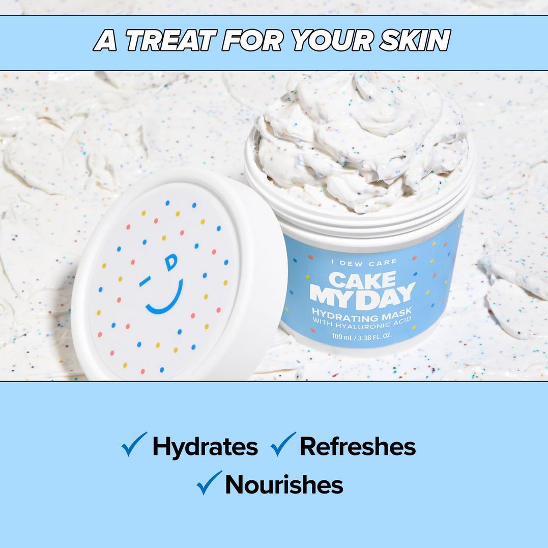 I Dew Care Cake My Day Hydrating Sprinkle Wash-Off Mask