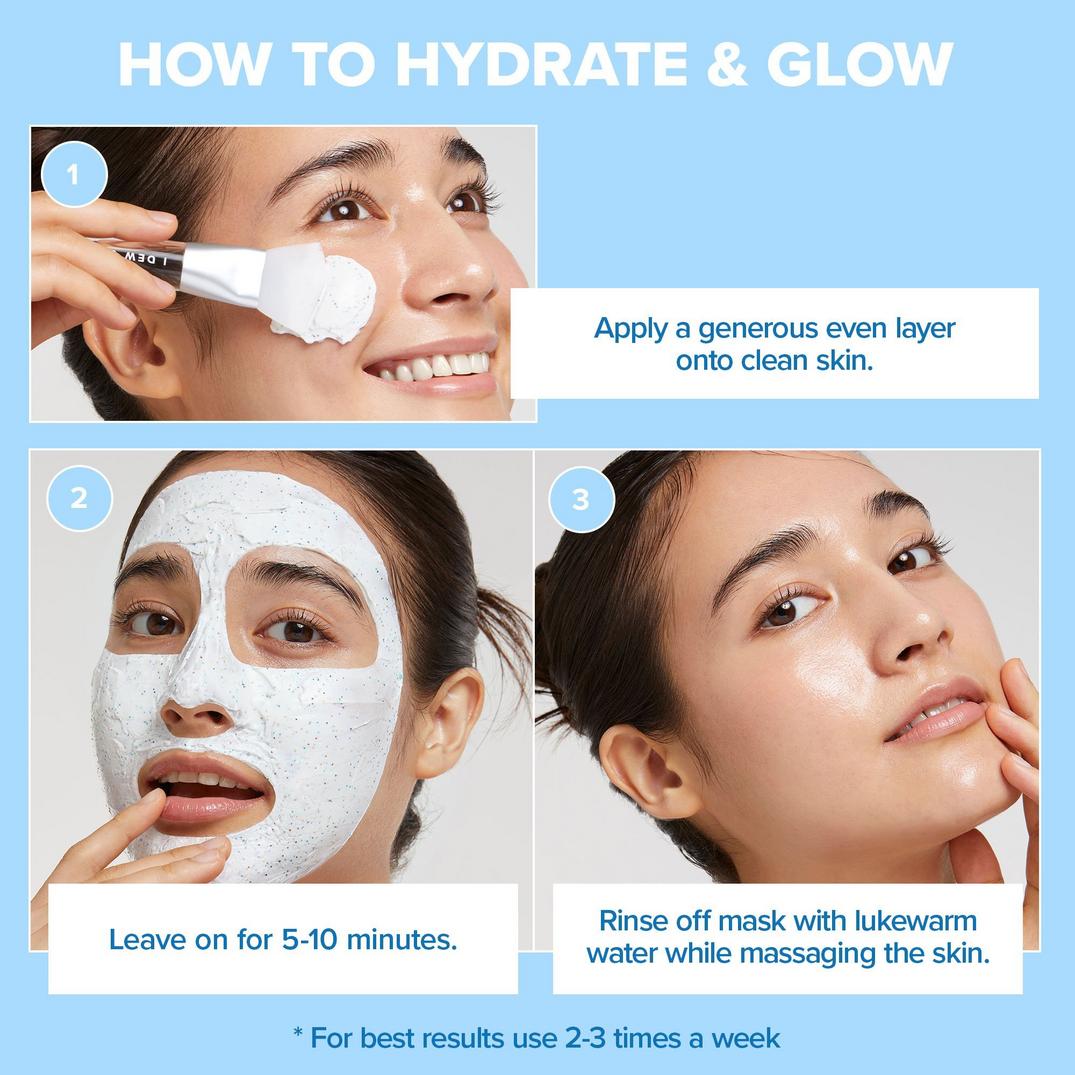 I Dew Care Cake My Day Hydrating Sprinkle Wash-Off Mask