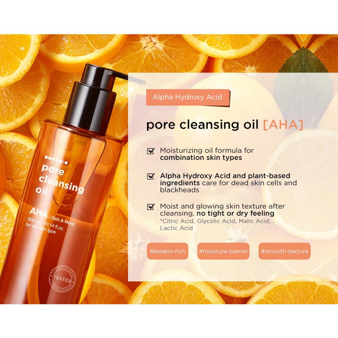 Hanskin Pore Cleansing Oil - AHA