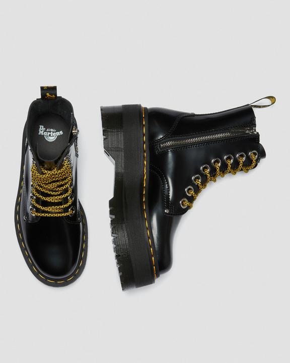 Dr Martens Jadon Max Boot Women'S Platforms - Black Buttero
