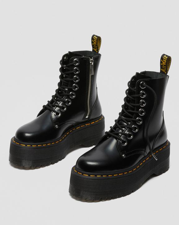 Dr Martens Jadon Max Boot Women'S Platforms - Black Buttero