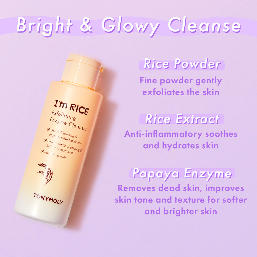 TONYMOLY I'm Rice Active Enzyme Exfoliating Cleanser
