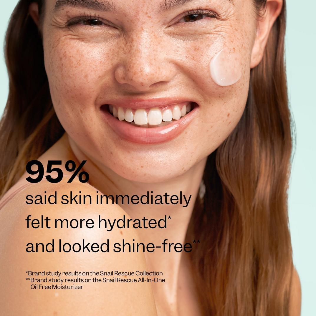 Peach Slices Snail Rescue All-In-One Oil Free Moisturizer