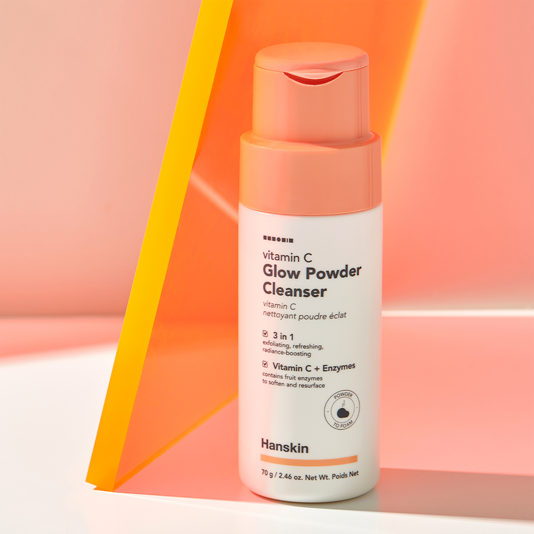 Hanskin Vitamin C Glow Powder Cleanser