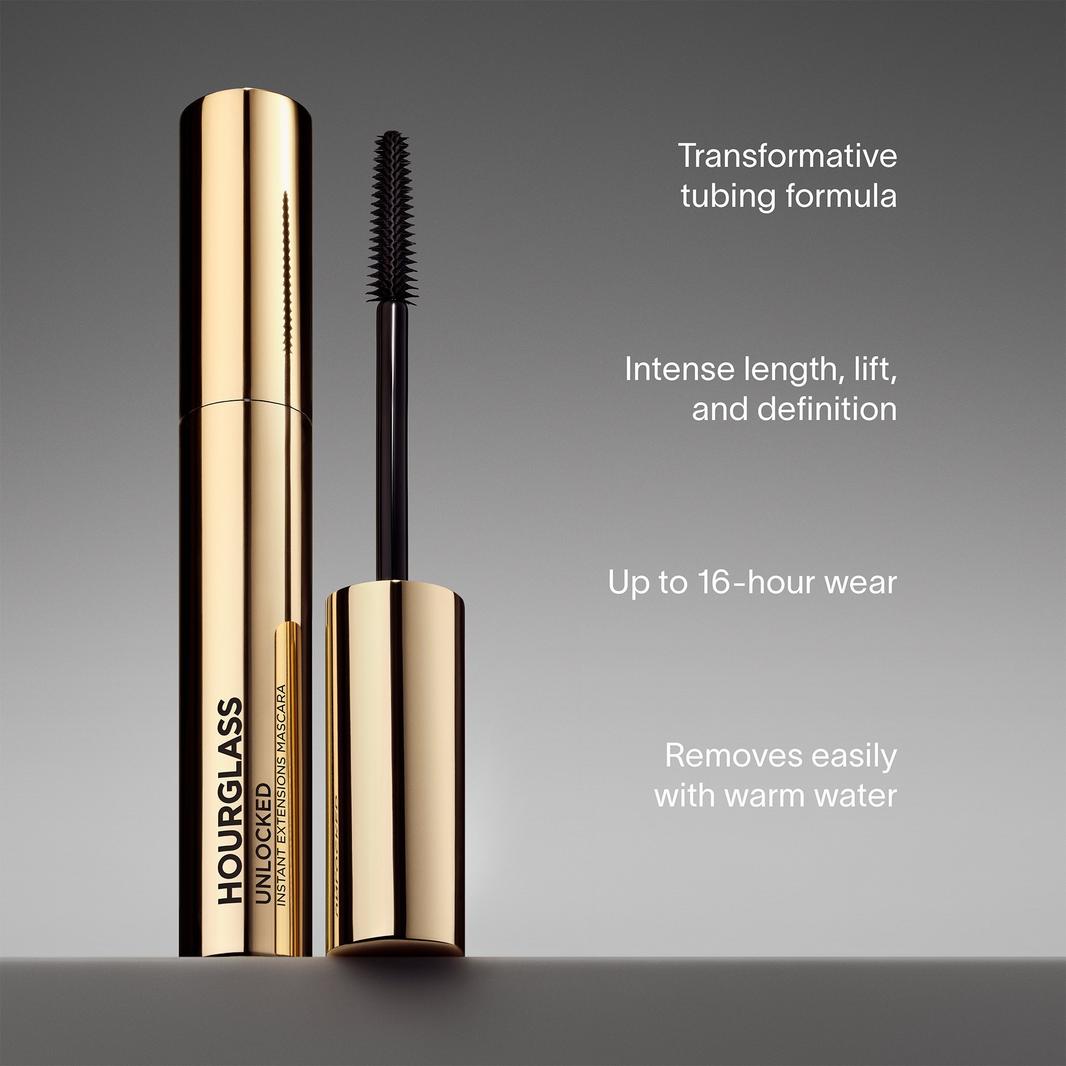 HOURGLASS Unlocked Instant Extensions Defining and Lengthening Tubing Mascara
