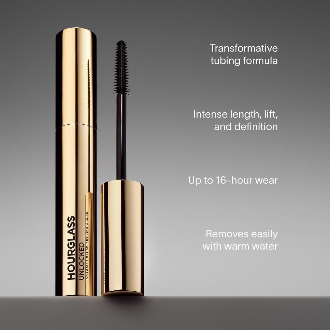 HOURGLASS Unlocked Instant Extensions Defining and Lengthening Tubing Mascara