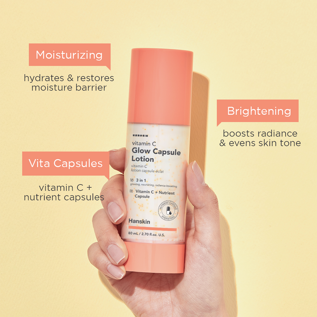Hanskin Vitamin C Glow Capsule Lotion