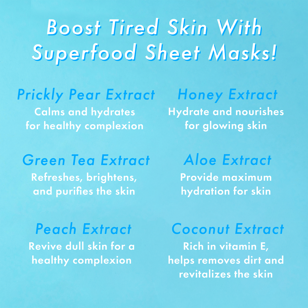 TONYMOLY Super Food Bowl Sheet Mask Set