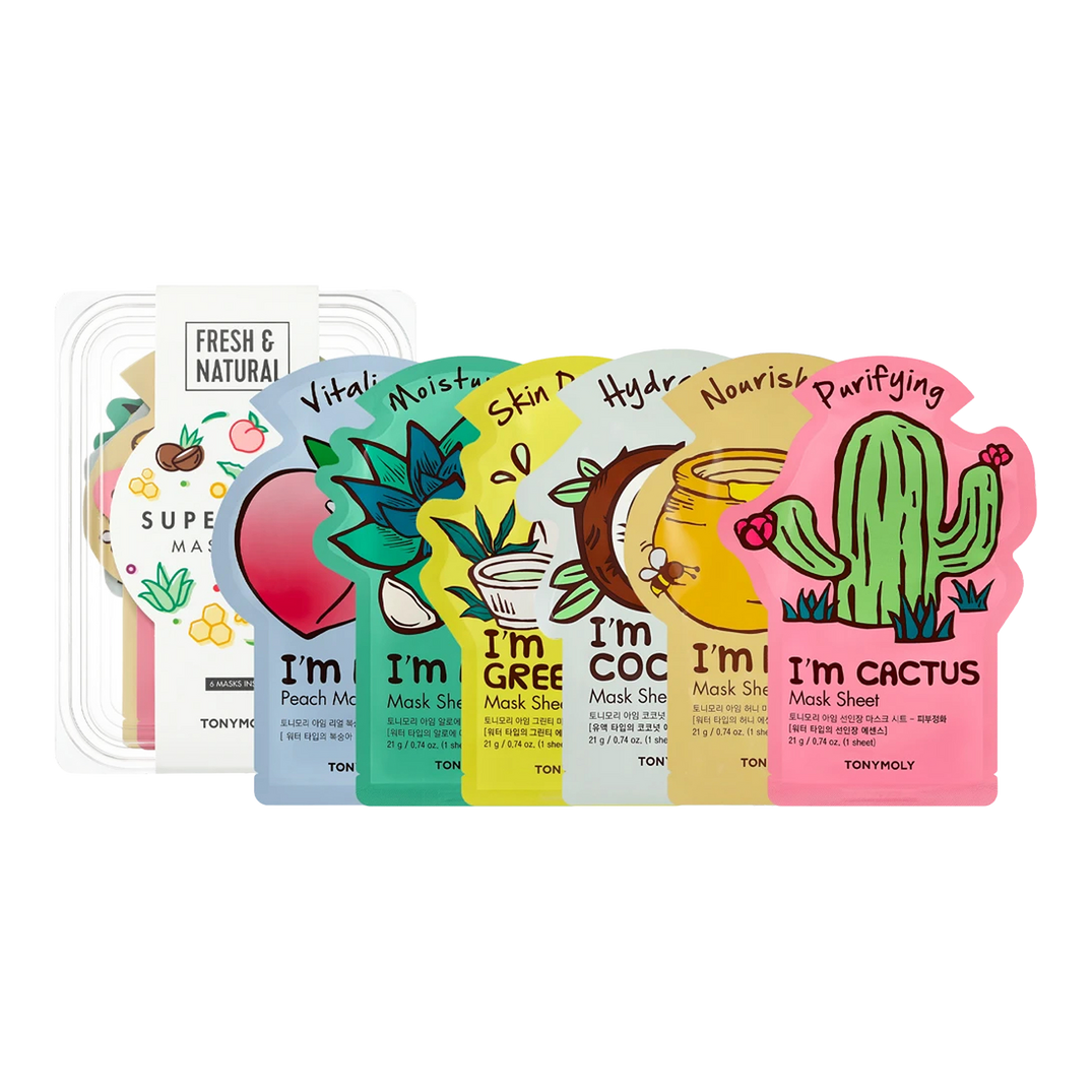 TONYMOLY Super Food Bowl Sheet Mask Set