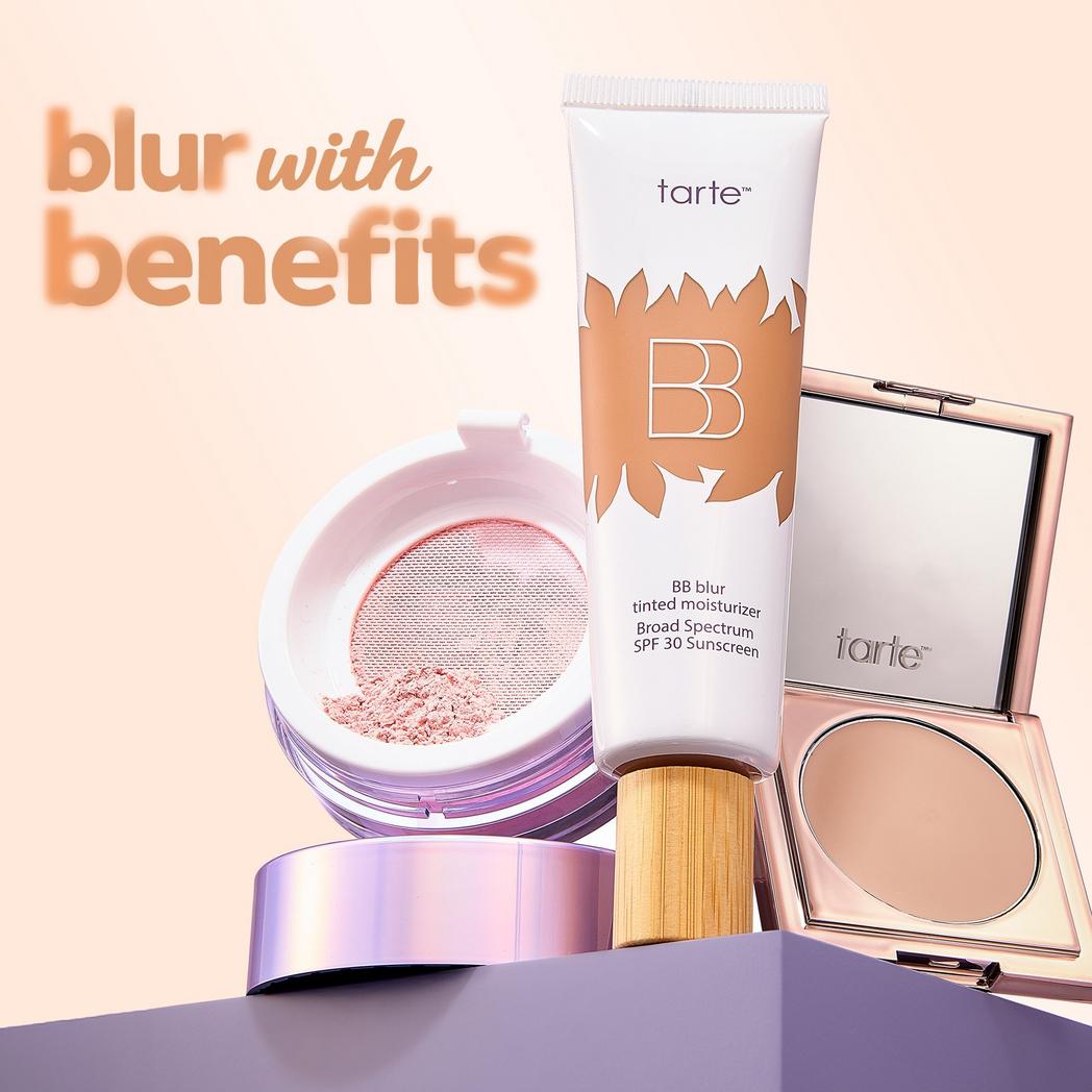 Tarte Travel Size BB Blur Tinted Moisturizer Broad Spectrum SPF 30 Sunscreen