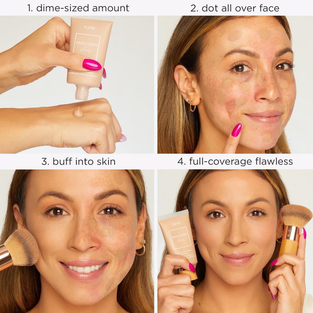 Tarte Travel Size Amazonian Clay 16-Hour Full Coverage Foundation