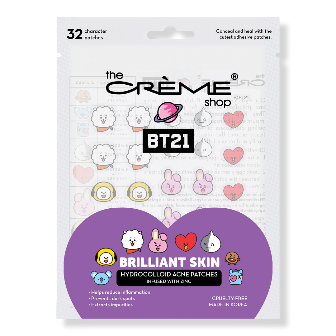 The Crme Shop BT21 Brilliant Skin Hydrocolloid Acne Patches