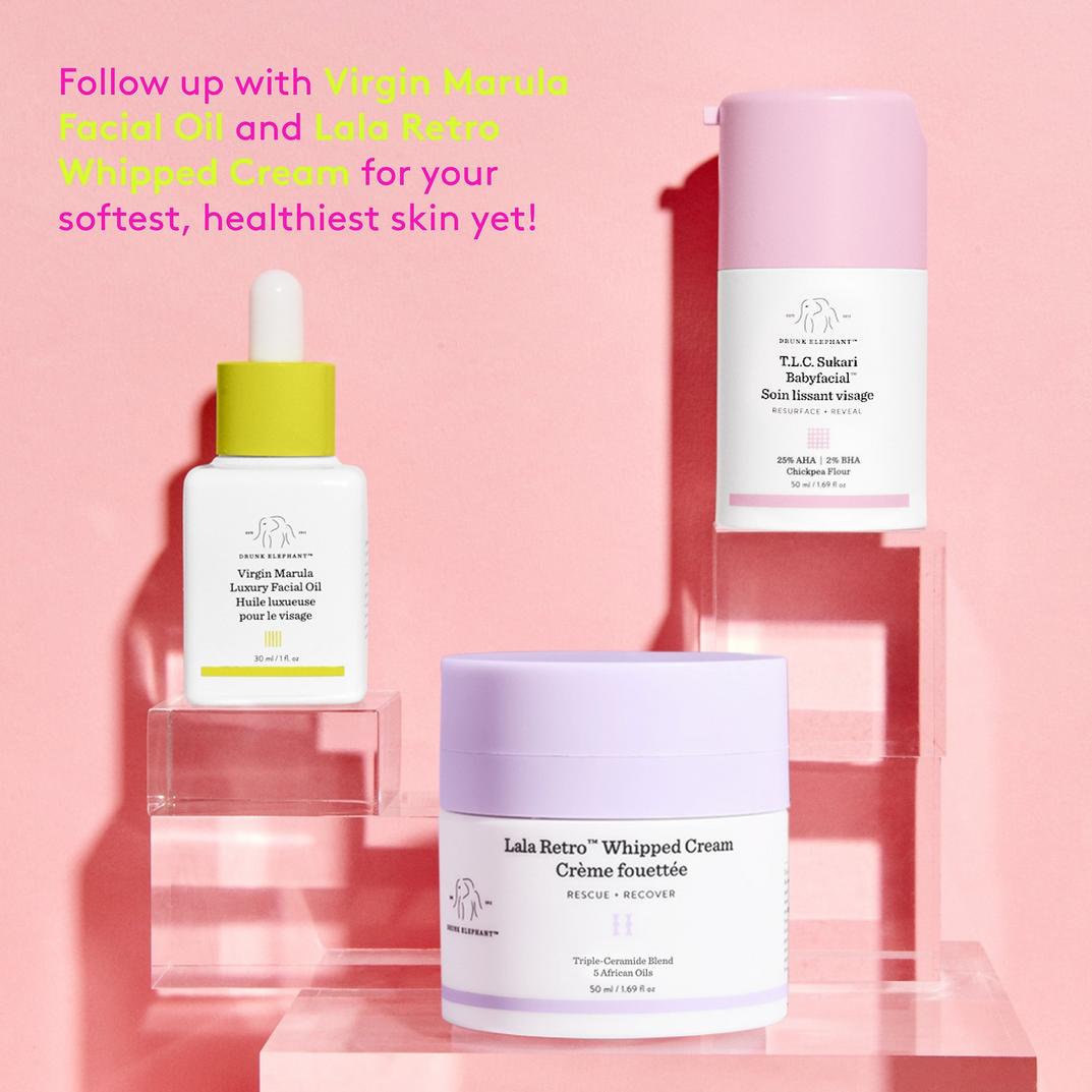 Drunk Elephant T.L.C. Sukari Babyfacial, detail 1