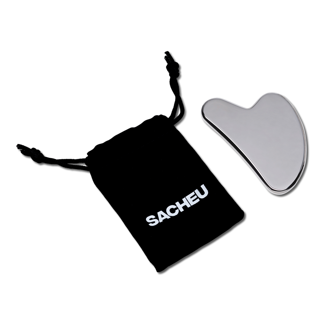 SACHEU Stainless Steel Non-Porous Gua Sha