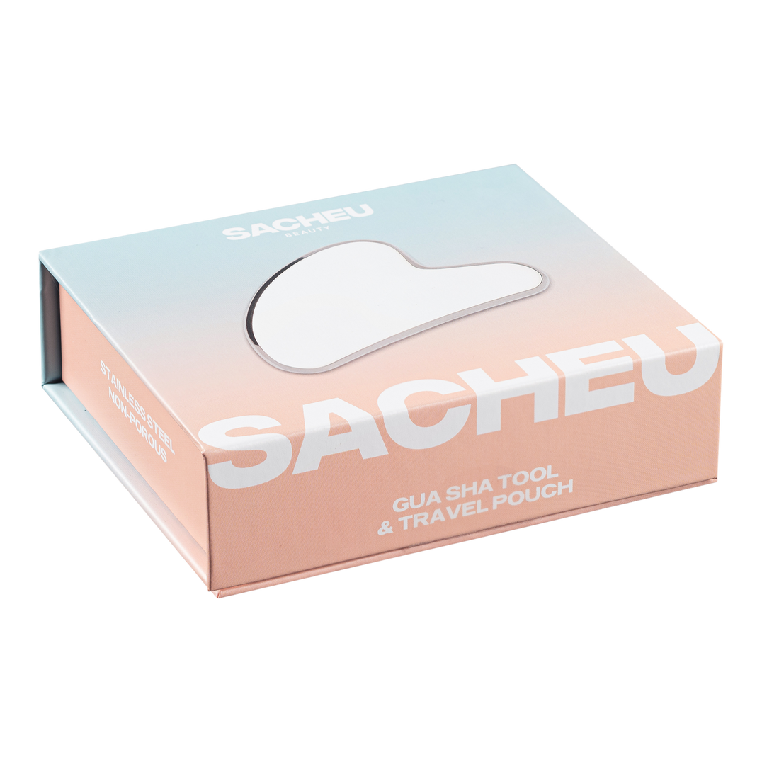 SACHEU Stainless Steel Non-Porous Gua Sha