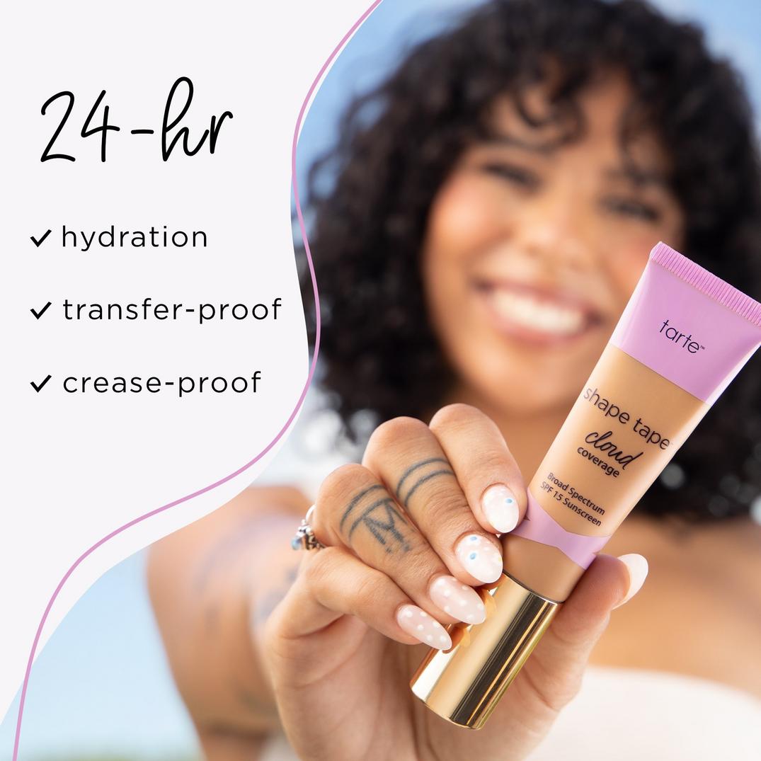 Tarte Travel Size Shape Tape Cloud CC Cream Broad Spectrum SPF 15 Sunscreen