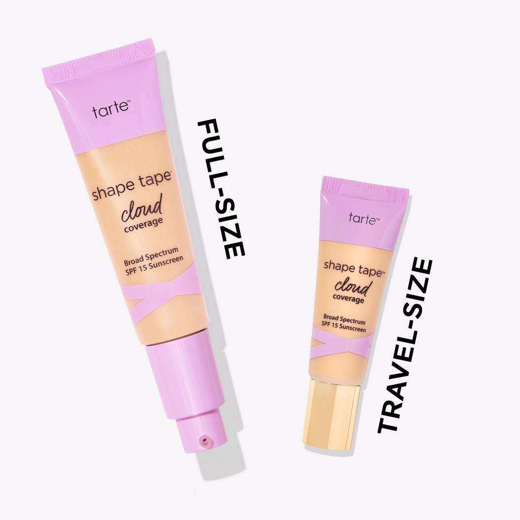Tarte Travel Size Shape Tape Cloud CC Cream Broad Spectrum SPF 15 Sunscreen