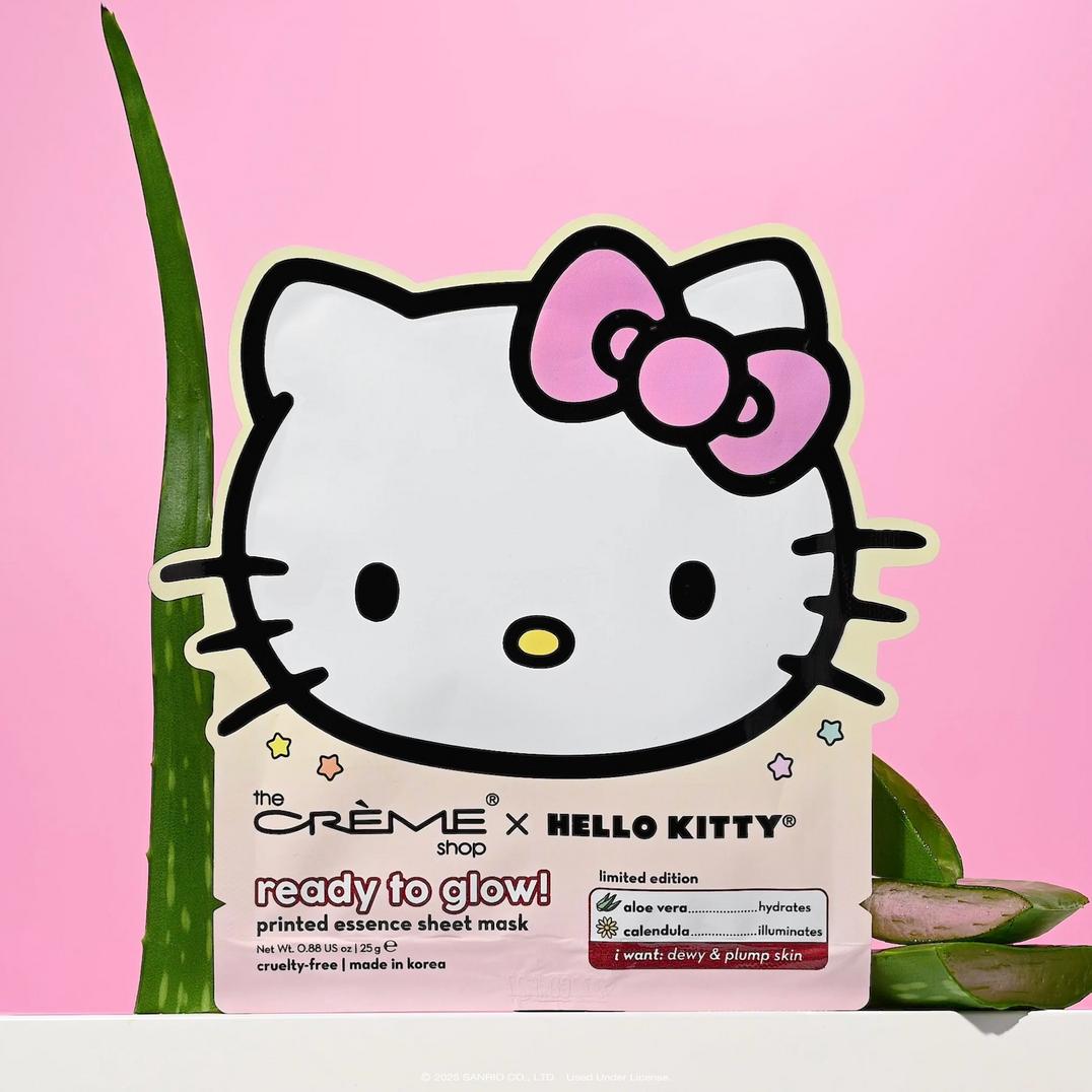 The Crme Shop Hello Kitty Ready to Glow! Printed Essence Sheet Mask