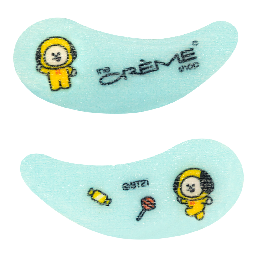 The Crme Shop Work Hard, Rest Hard! BT21 Chimmy Hydrogel Under Eye Patches