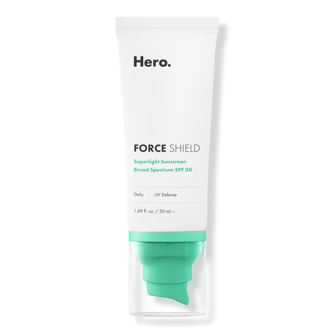 Hero Cosmetics Force Shield Superlight Sunscreen Broad Spectrum SPF 30