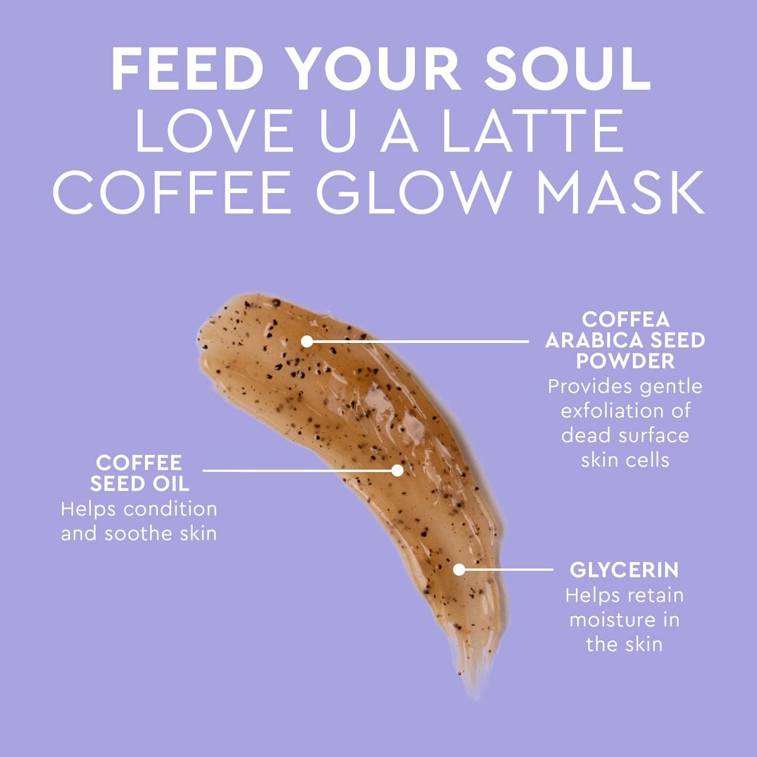 florence by mills Feed Your Soul Love U A Latte Coffee Glow Mask