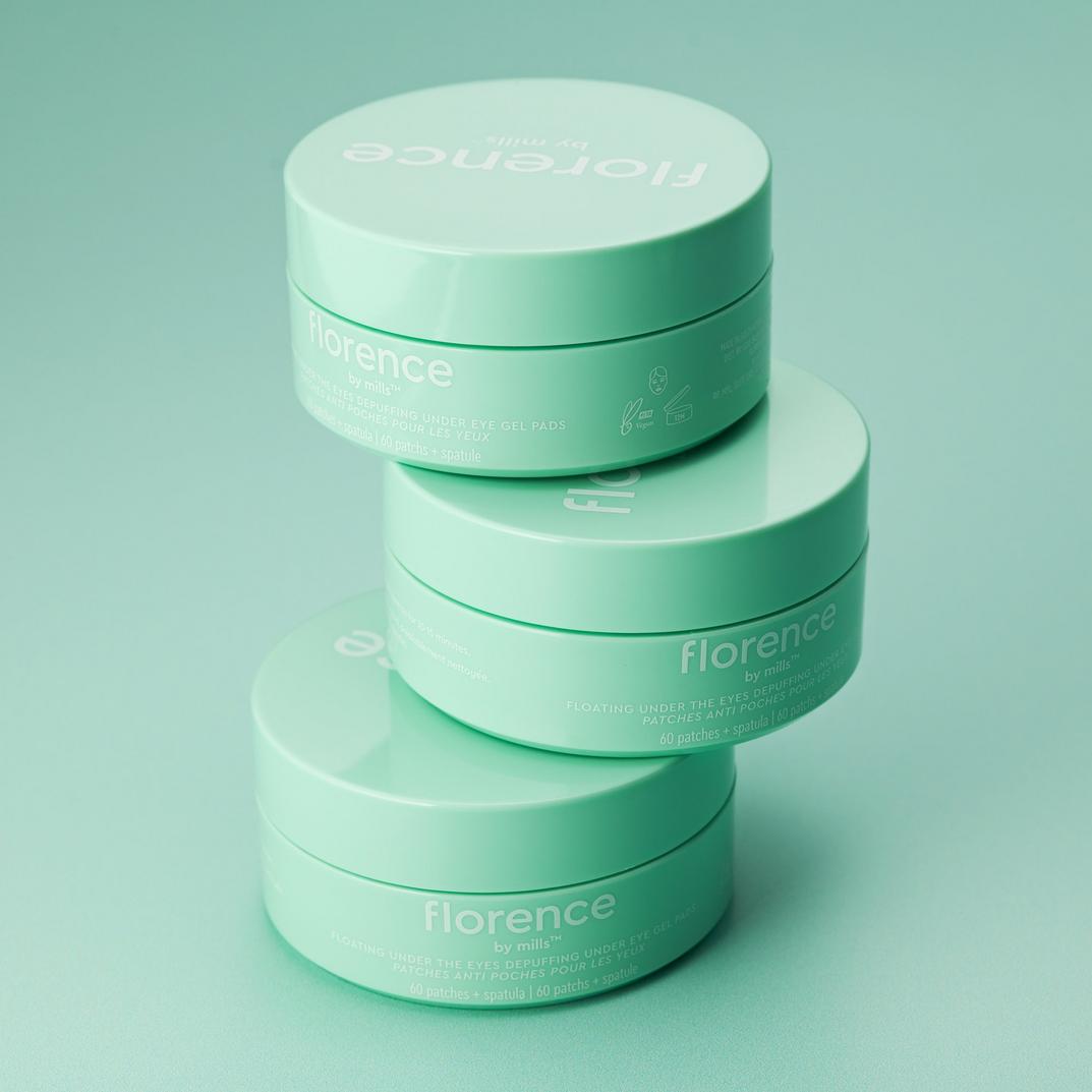 florence by mills Floating Under The Eyes Depuffing Gel Pads