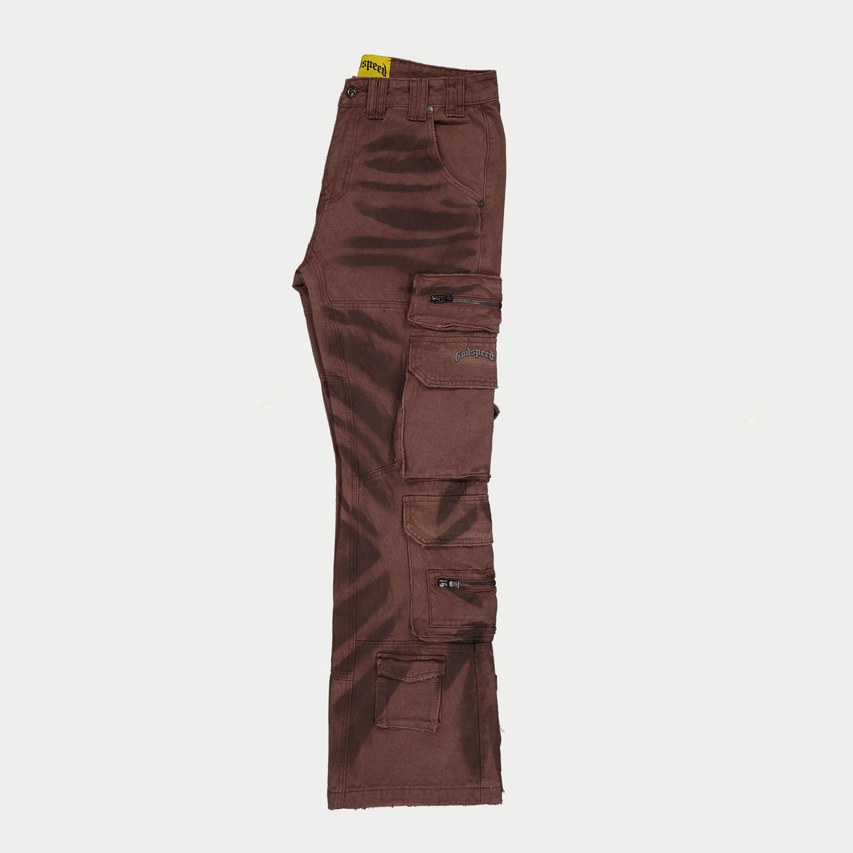 Godspeed Skidrow Flared Cargo Pants (Clay)