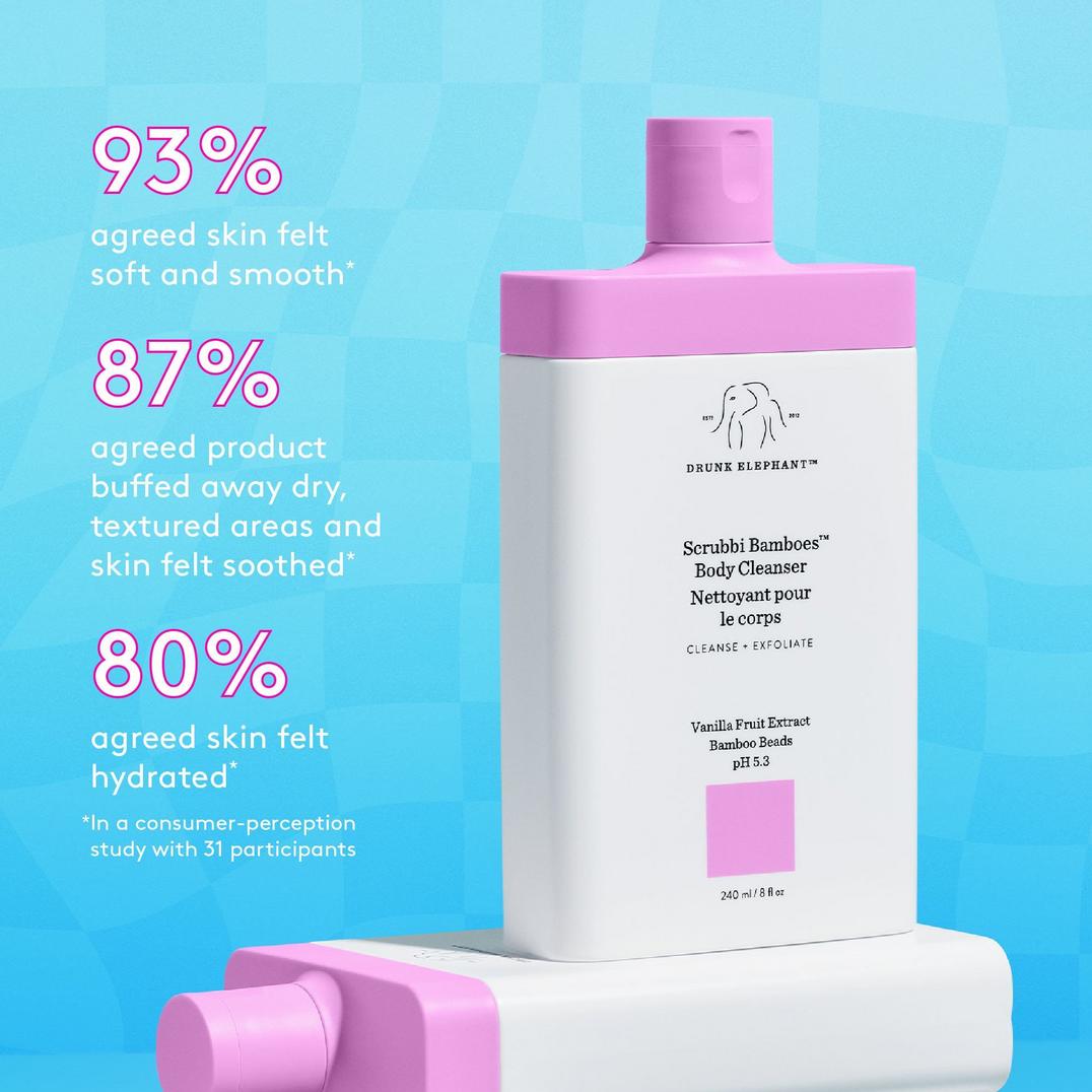 Drunk Elephant Scrubbi Bamboes Body Cleanser