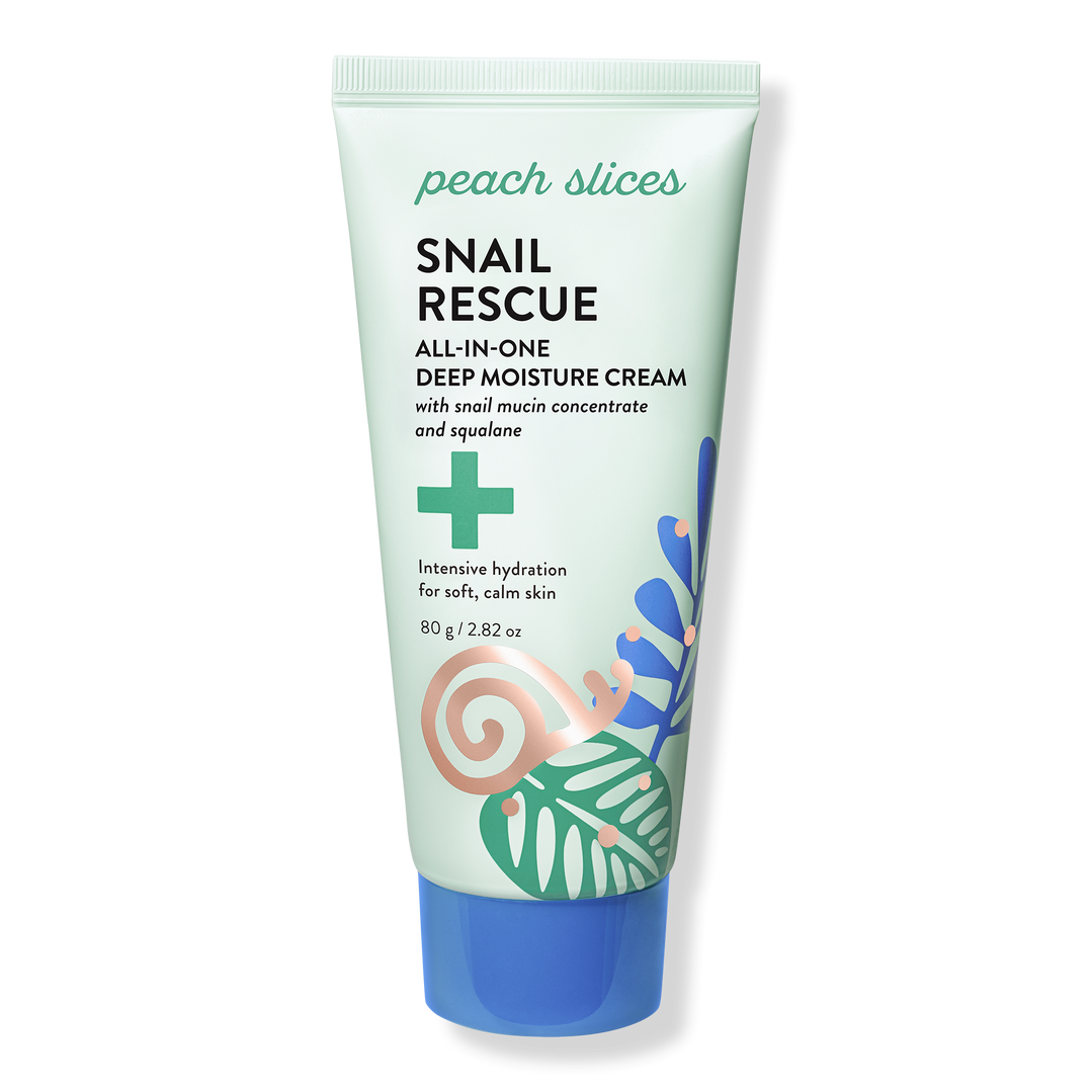 Peach Slices Snail Rescue All-In-One Deep Moisture Cream