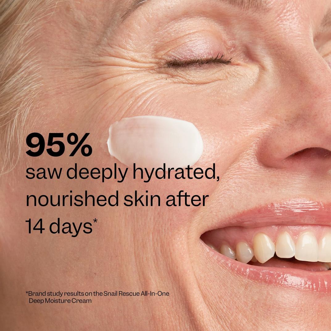 Peach Slices Snail Rescue All-In-One Deep Moisture Cream